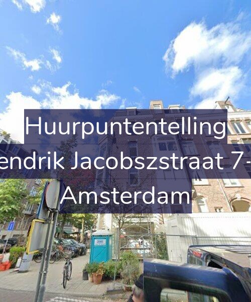 Foto gevel Huurpuntentelling voor Hendrik Jacobszstraat 7-H, Amsterdam