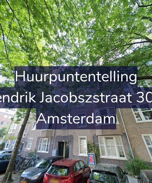 Foto gevel Huurpuntentelling voor Hendrik Jacobszstraat 30-3, Amsterdam