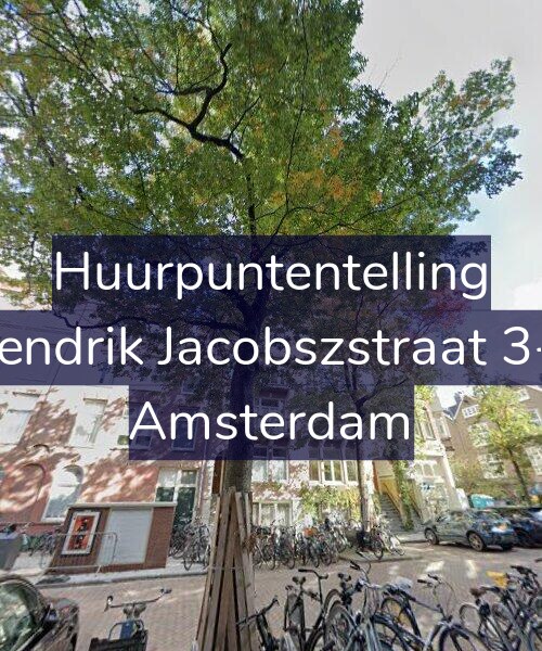 Foto gevel Huurpuntentelling voor Hendrik Jacobszstraat 3-2, Amsterdam