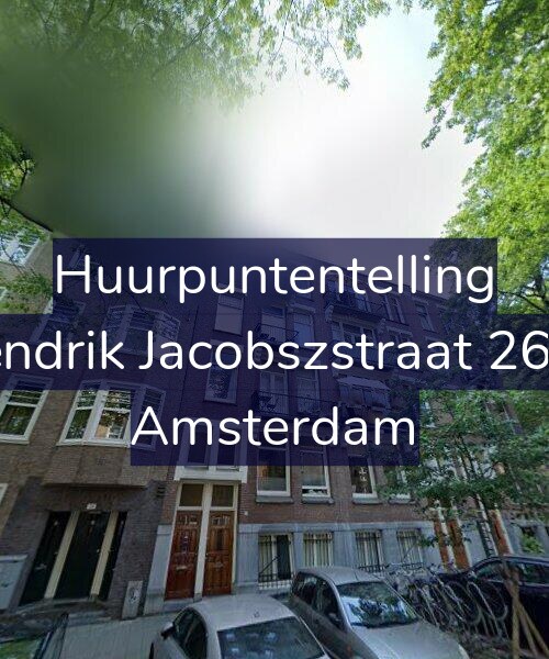Foto gevel Huurpuntentelling voor Hendrik Jacobszstraat 26-H, Amsterdam