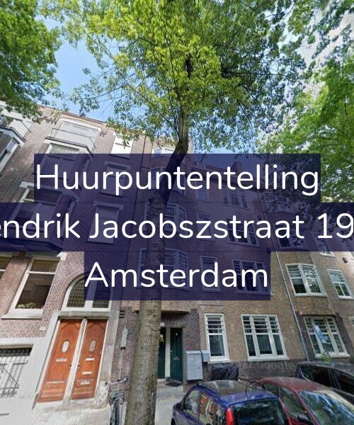 Foto gevel Huurpuntentelling voor Hendrik Jacobszstraat 19-H, Amsterdam