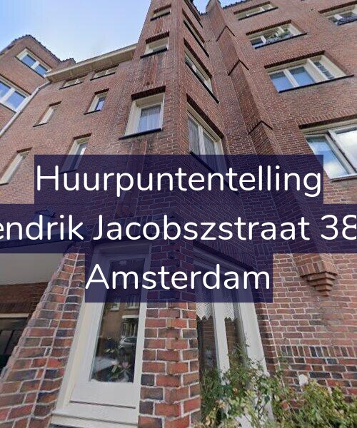 Foto gevel Huurpuntentelling voor Hendrik Jacobszstraat 38-3, Amsterdam