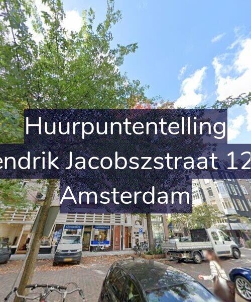 Foto gevel Huurpuntentelling voor Hendrik Jacobszstraat 12-2, Amsterdam