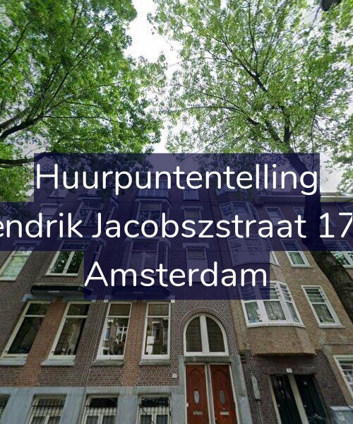 Foto gevel Huurpuntentelling voor Hendrik Jacobszstraat 17-2, Amsterdam