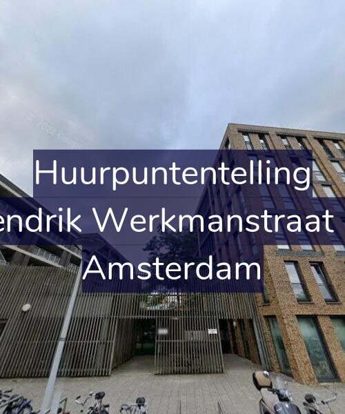 Foto gevel Huurpuntentelling voor Hendrik Werkmanstraat 44, Amsterdam