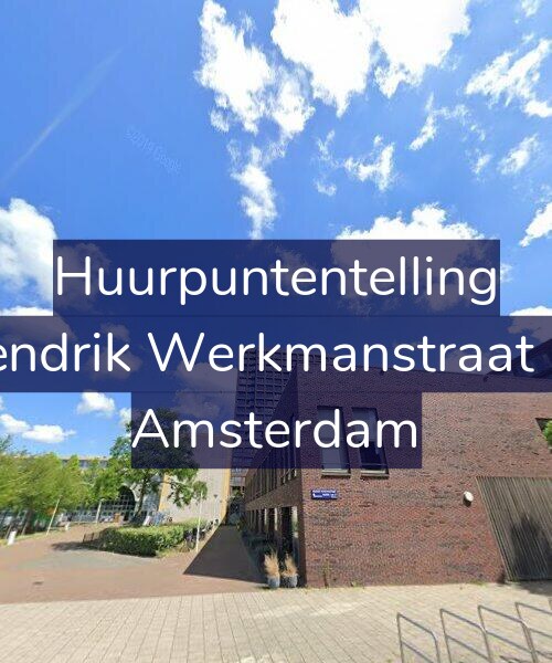 Foto gevel Huurpuntentelling voor Hendrik Werkmanstraat 15, Amsterdam
