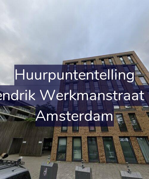 Foto gevel Huurpuntentelling voor Hendrik Werkmanstraat 52, Amsterdam