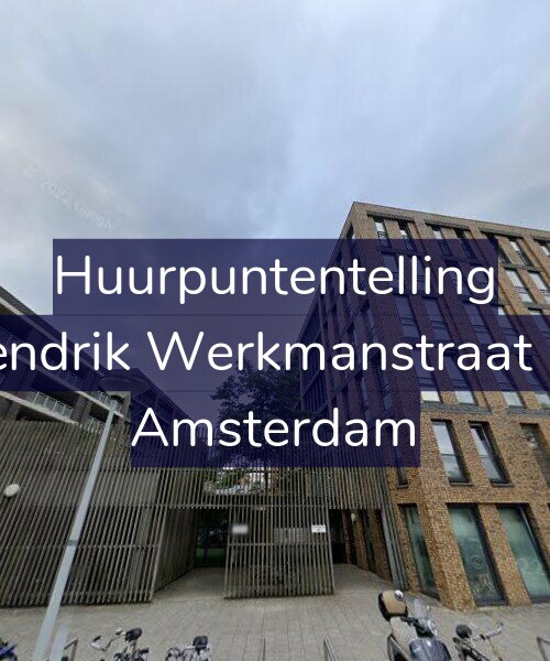 Foto gevel Huurpuntentelling voor Hendrik Werkmanstraat 30, Amsterdam
