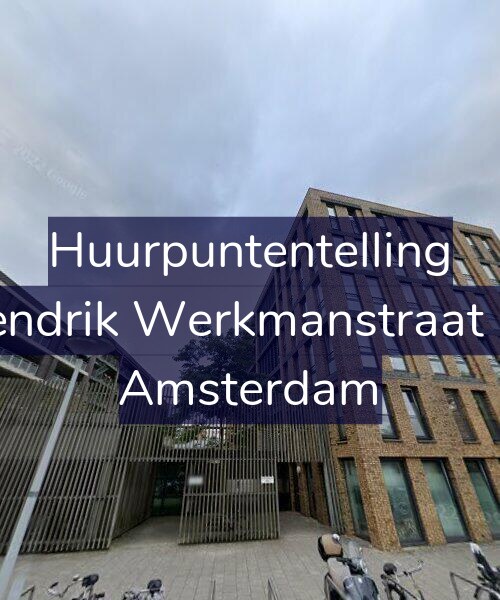 Foto gevel Huurpuntentelling voor Hendrik Werkmanstraat 22, Amsterdam