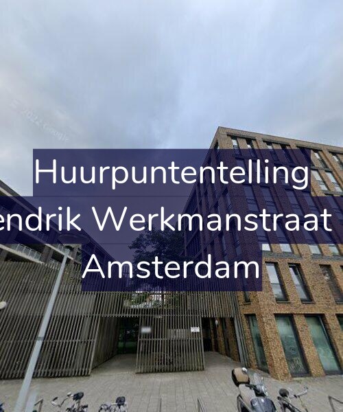 Foto gevel Huurpuntentelling voor Hendrik Werkmanstraat 24, Amsterdam