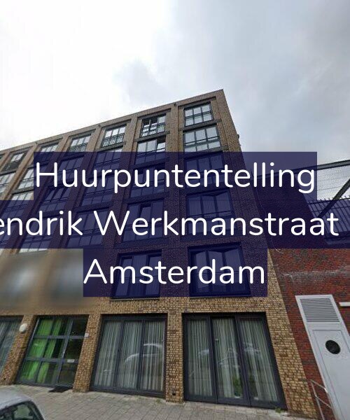 Foto gevel Huurpuntentelling voor Hendrik Werkmanstraat 56, Amsterdam
