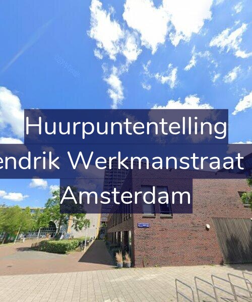 Foto gevel Huurpuntentelling voor Hendrik Werkmanstraat 11, Amsterdam