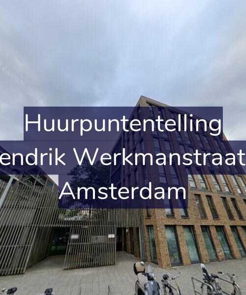 Foto gevel Huurpuntentelling voor Hendrik Werkmanstraat 6, Amsterdam
