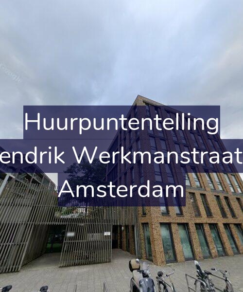 Foto gevel Huurpuntentelling voor Hendrik Werkmanstraat 4, Amsterdam