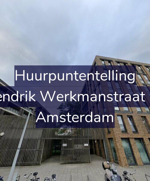 Foto gevel Huurpuntentelling voor Hendrik Werkmanstraat 28, Amsterdam