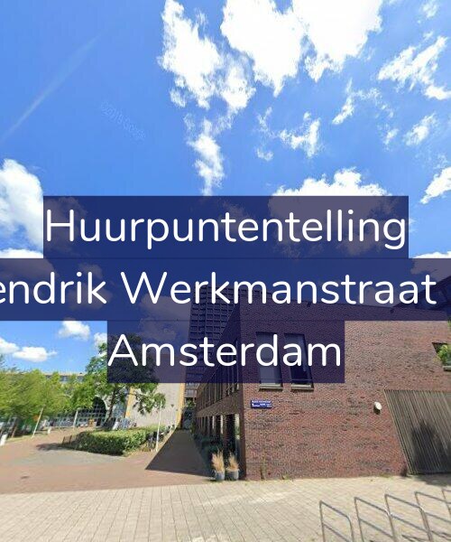 Foto gevel Huurpuntentelling voor Hendrik Werkmanstraat 13, Amsterdam