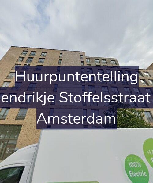 Foto gevel Huurpuntentelling voor Hendrikje Stoffelsstraat 9, Amsterdam