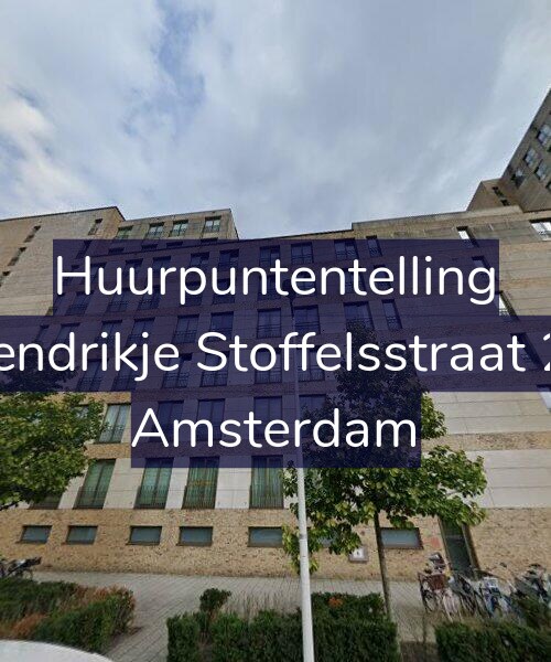 Foto gevel Huurpuntentelling voor Hendrikje Stoffelsstraat 29, Amsterdam