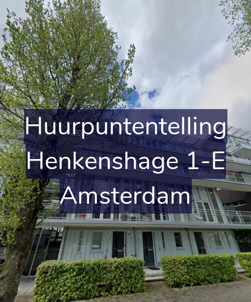 Foto gevel Huurpuntentelling voor Henkenshage 1-E, Amsterdam