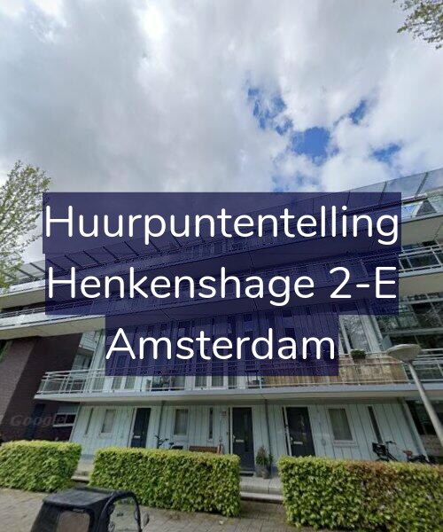 Foto gevel Huurpuntentelling voor Henkenshage 2-E, Amsterdam