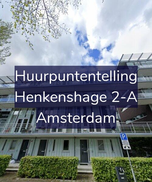 Foto gevel Huurpuntentelling voor Henkenshage 2-A, Amsterdam