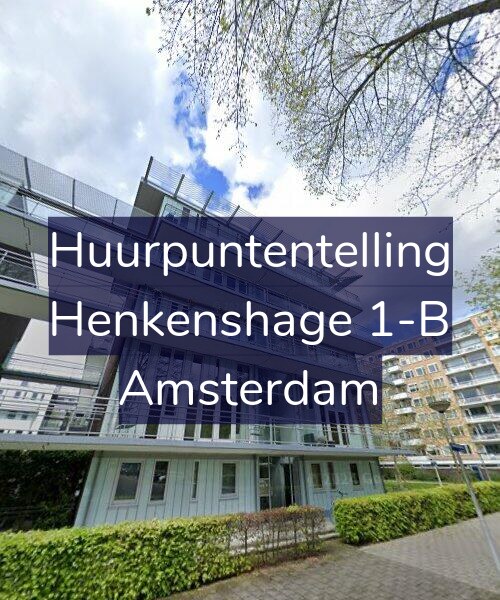 Foto gevel Huurpuntentelling voor Henkenshage 1-B, Amsterdam
