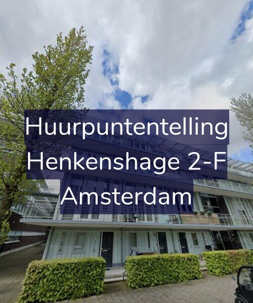 Foto gevel Huurpuntentelling voor Henkenshage 2-F, Amsterdam