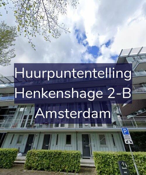 Foto gevel Huurpuntentelling voor Henkenshage 2-B, Amsterdam
