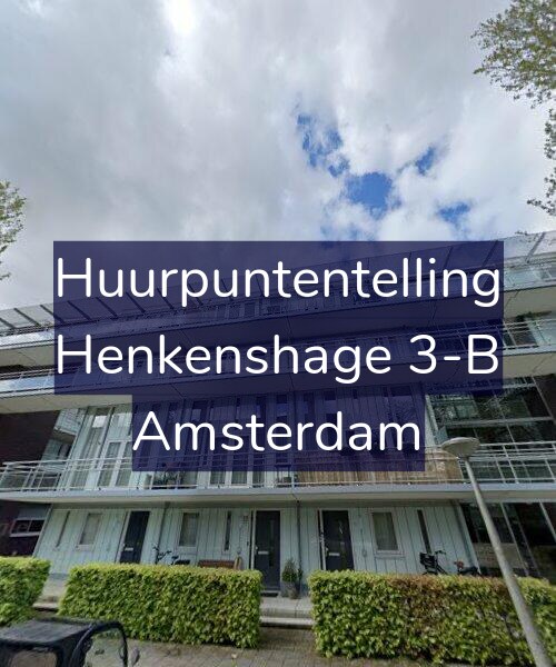 Foto gevel Huurpuntentelling voor Henkenshage 3-B, Amsterdam