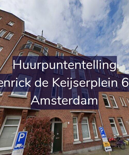 Foto gevel Huurpuntentelling voor Henrick de Keijserplein 6-2, Amsterdam