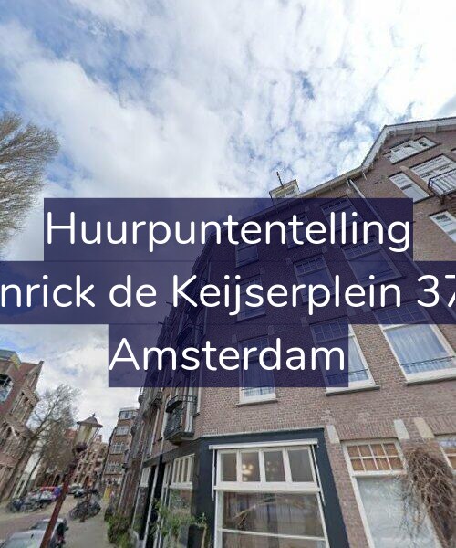 Foto gevel Huurpuntentelling voor Henrick de Keijserplein 37-2, Amsterdam