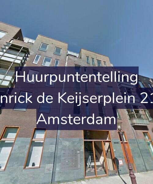 Foto gevel Huurpuntentelling voor Henrick de Keijserplein 21-F, Amsterdam