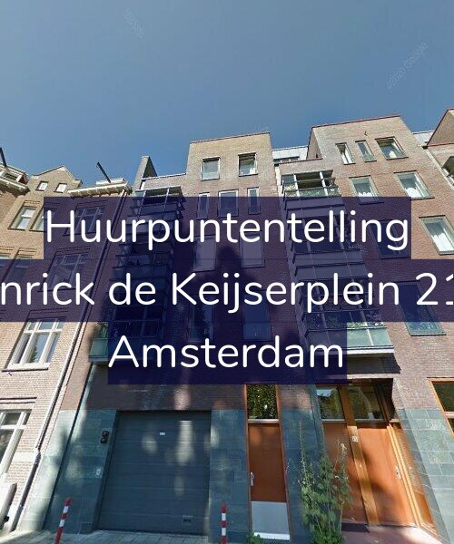Foto gevel Huurpuntentelling voor Henrick de Keijserplein 21-E, Amsterdam