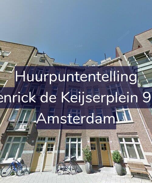 Foto gevel Huurpuntentelling voor Henrick de Keijserplein 9-C, Amsterdam