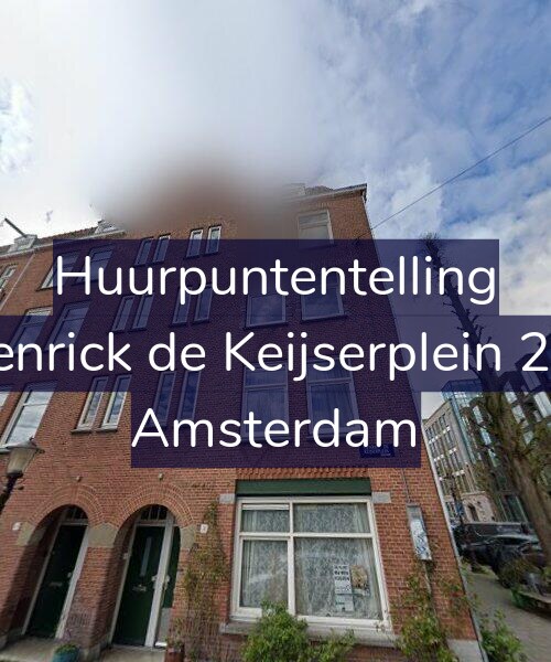 Foto gevel Huurpuntentelling voor Henrick de Keijserplein 2-3, Amsterdam