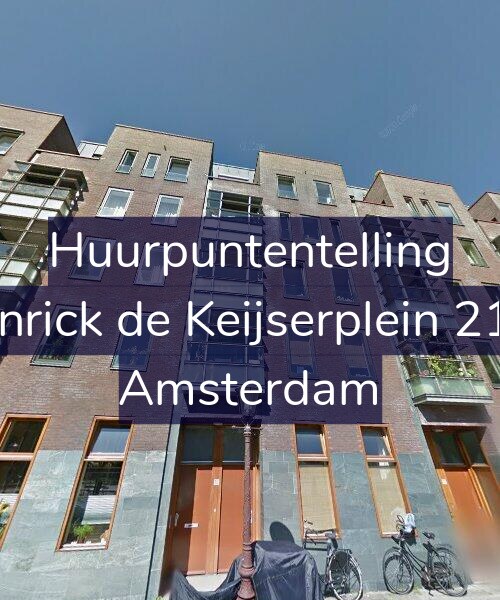 Foto gevel Huurpuntentelling voor Henrick de Keijserplein 21-C, Amsterdam