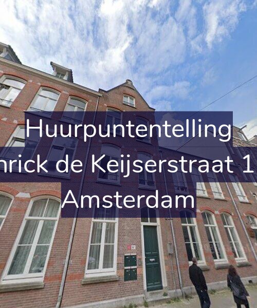 Foto gevel Huurpuntentelling voor Henrick de Keijserstraat 14-E, Amsterdam