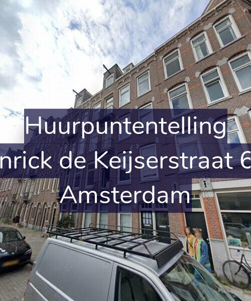 Foto gevel Huurpuntentelling voor Henrick de Keijserstraat 6-H, Amsterdam