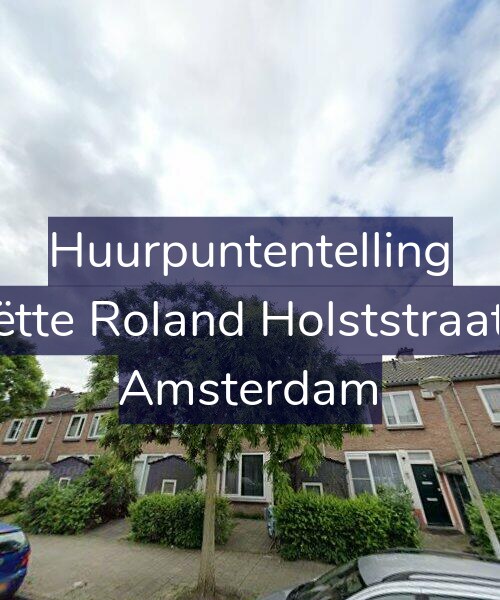 Foto gevel Huurpuntentelling voor Henriëtte Roland Holststraat 16-1, Amsterdam