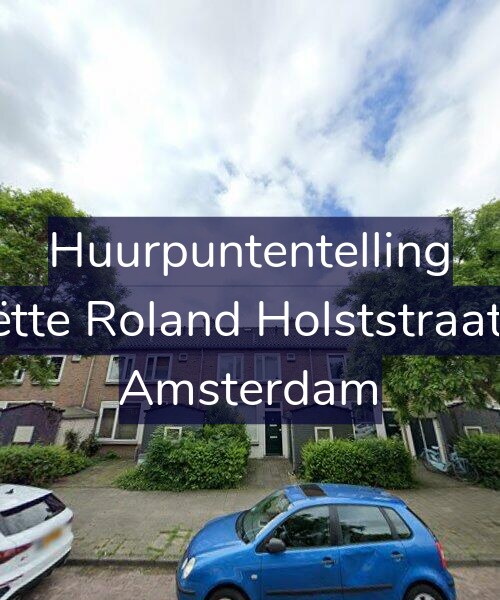 Foto gevel Huurpuntentelling voor Henriëtte Roland Holststraat 15-H, Amsterdam