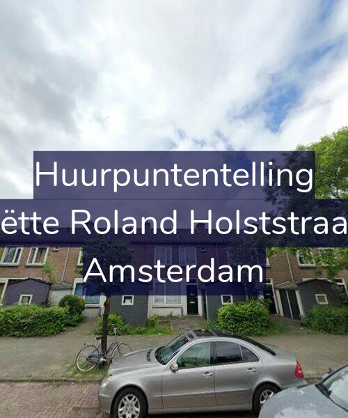 Foto gevel Huurpuntentelling voor Henriëtte Roland Holststraat 3-H, Amsterdam
