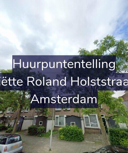 Foto gevel Huurpuntentelling voor Henriëtte Roland Holststraat 7-1, Amsterdam