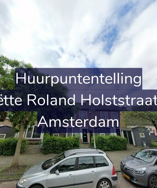 Foto gevel Huurpuntentelling voor Henriëtte Roland Holststraat 17-H, Amsterdam