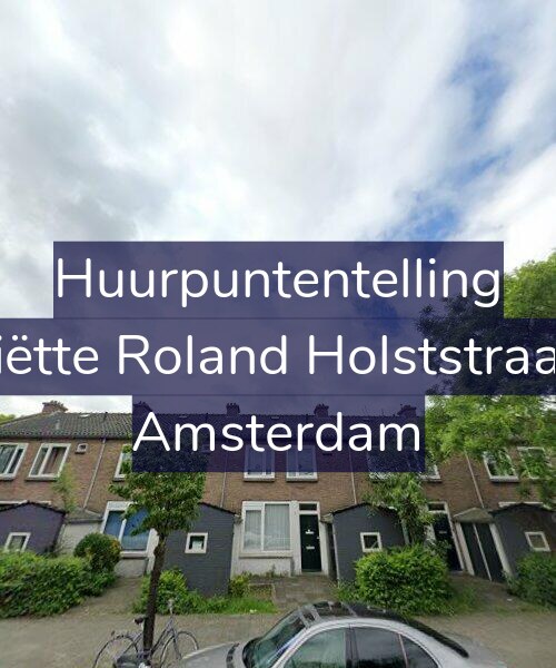 Foto gevel Huurpuntentelling voor Henriëtte Roland Holststraat 3-1, Amsterdam