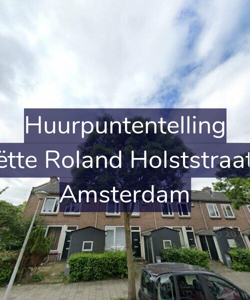 Foto gevel Huurpuntentelling voor Henriëtte Roland Holststraat 12-1, Amsterdam