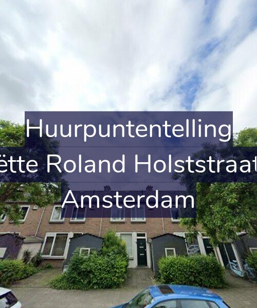 Foto gevel Huurpuntentelling voor Henriëtte Roland Holststraat 15-1, Amsterdam