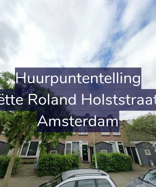 Foto gevel Huurpuntentelling voor Henriëtte Roland Holststraat 17-1, Amsterdam