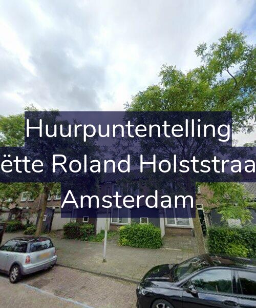 Foto gevel Huurpuntentelling voor Henriëtte Roland Holststraat 7-H, Amsterdam