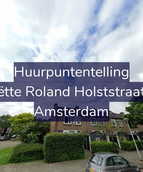 Foto gevel Huurpuntentelling voor Henriëtte Roland Holststraat 20-1, Amsterdam