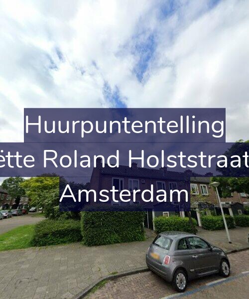 Foto gevel Huurpuntentelling voor Henriëtte Roland Holststraat 20-H, Amsterdam